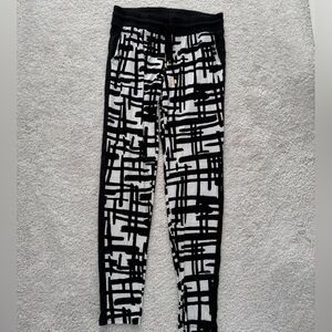 INC International Concepts Black and White Joggers